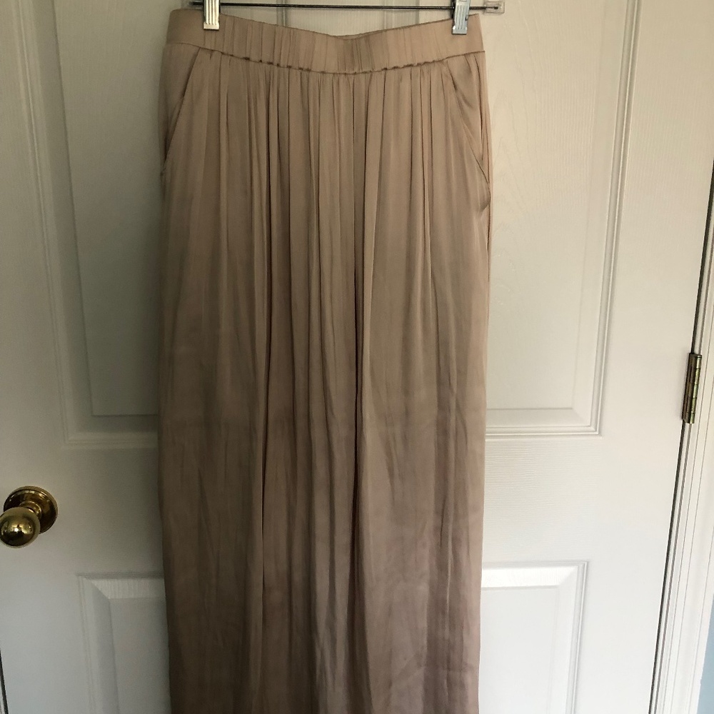 Golden Maxi Skirt